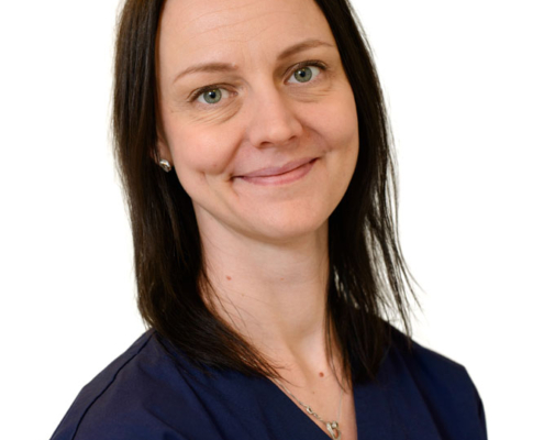 Klinikkleder, Ellen Bekkeheien ved Arken Dyreklinikk